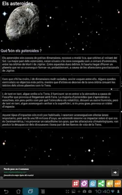 Astronomia per a joves android App screenshot 0